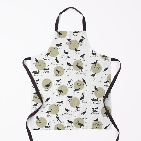Item preview, Shorebird Silhouette - khaki dots designed and sold by 40degreesSouth.