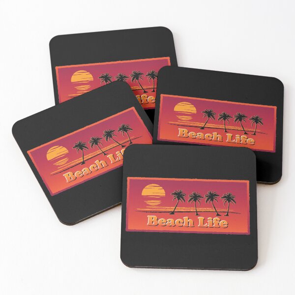 Item preview, Beach Life Palm Tree Sunset designed and sold by Reconocer.