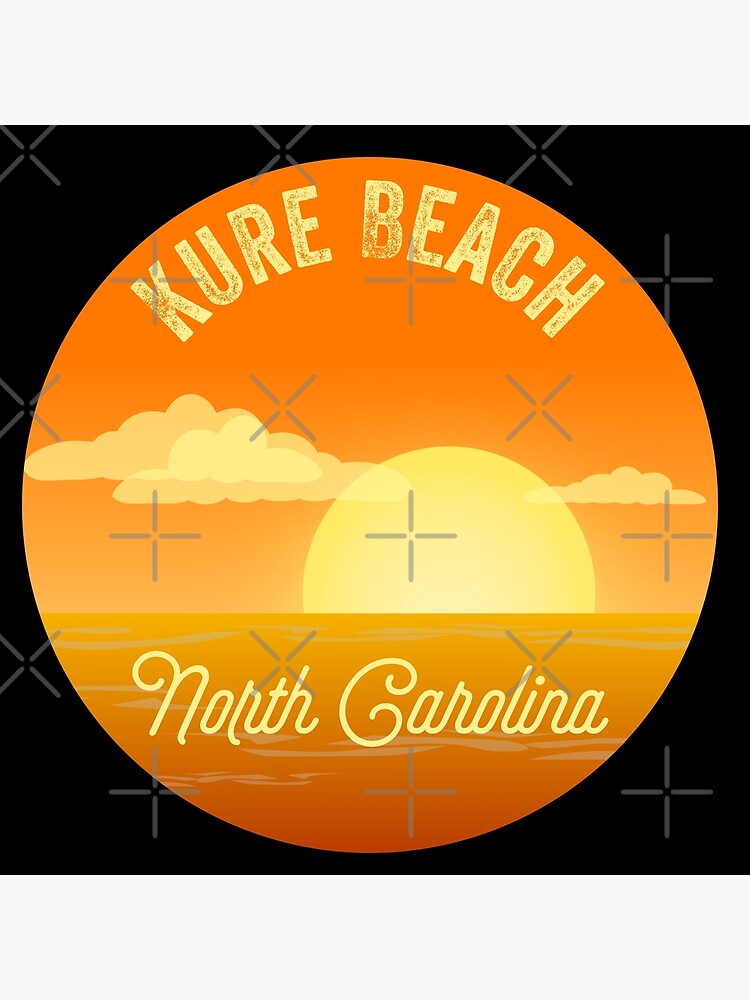 kure-beach-north-carolina-poster-by-investingroad-redbubble