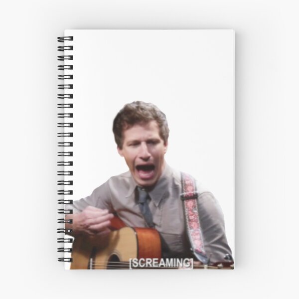 Item preview, Jake Peralta Screaming With Guitar - Meme designed and sold by Brooklyn-99shop.