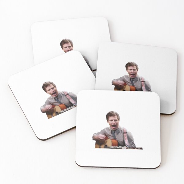 Item preview, Jake Peralta Screaming With Guitar - Meme designed and sold by Brooklyn-99shop.