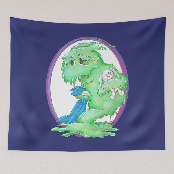 Item preview, Cuddly Slime Monster designed and sold by FiresideWS.