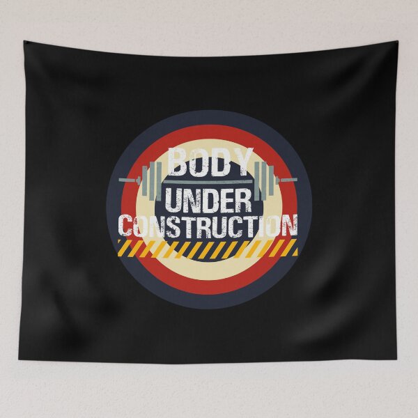 Item preview, Body Under Construction  - Crossfit  Workout Fitness designed and sold by Desiznn.