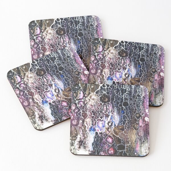 Item preview, Snake skin acrylic pour painting  designed and sold by KammyArt.
