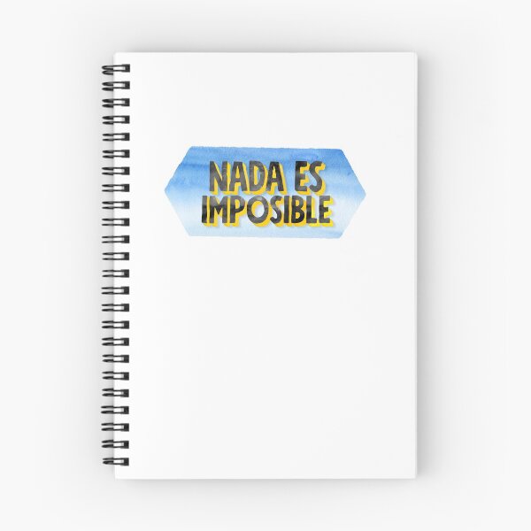 Item preview, Nada Es Imposible Spanish Motivation Class designed and sold by sharedipmemes.