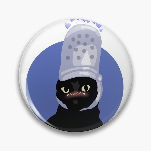 Item preview, Drawing cat with crock on head (cursed image redrawn) designed and sold by cinnamondrawing.