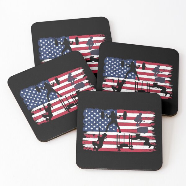 Item preview, USA Crossfit  Workout Fitness designed and sold by Desiznn.