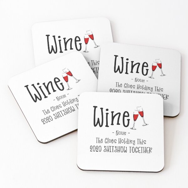 Item preview, Womens Funny Wine Definition The Glue Holding This 2020 Shitshow Together  designed and sold by Dolphin Graphic.