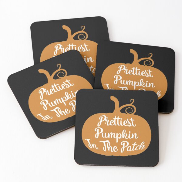 Item preview, Prettiest pumpkin in the patch on scary Halloween designed and sold by PaperDreamPod.