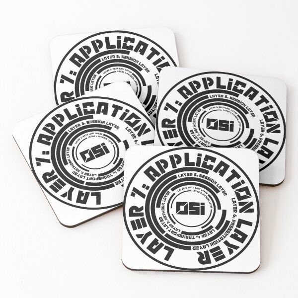 Item preview, OSI Hacker Cyberpunk Tag black on white designed and sold by aromis.