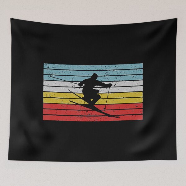 Item preview, Vintage Free-Style Ski Sports Design Skier Jumping designed and sold by RussellRoss.