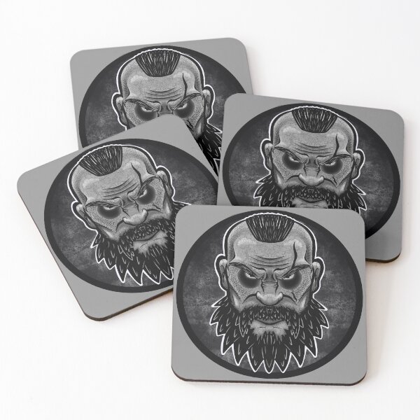 Item preview, On The Chin™ NORSE KING - Black/White designed and sold by OnTheChin.