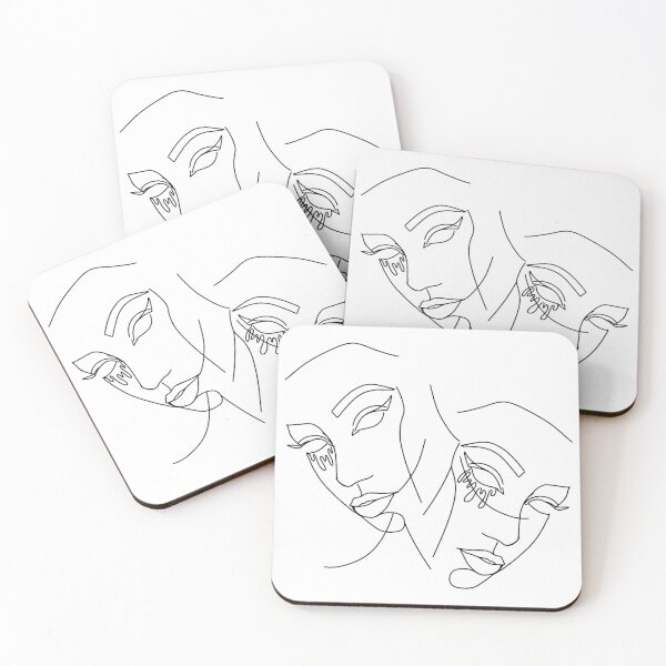 Item preview, Abstract Face line art designed and sold by M-A-L.
