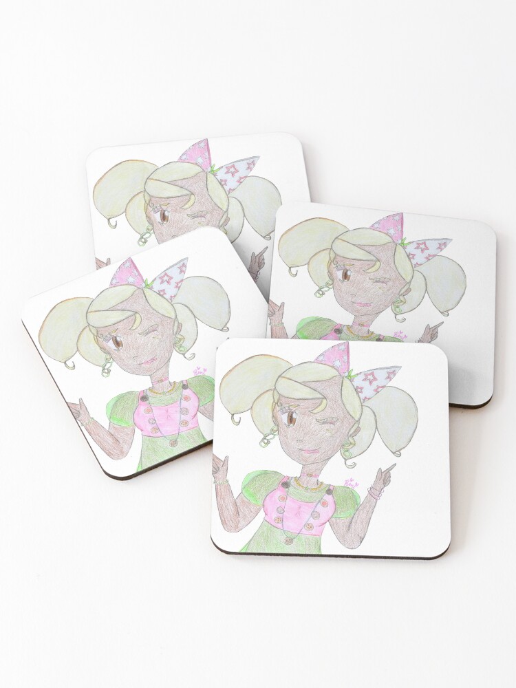 Thumbnail 1 of 5, Coasters (Set of 4), Pippa designed and sold by RiniSugar.