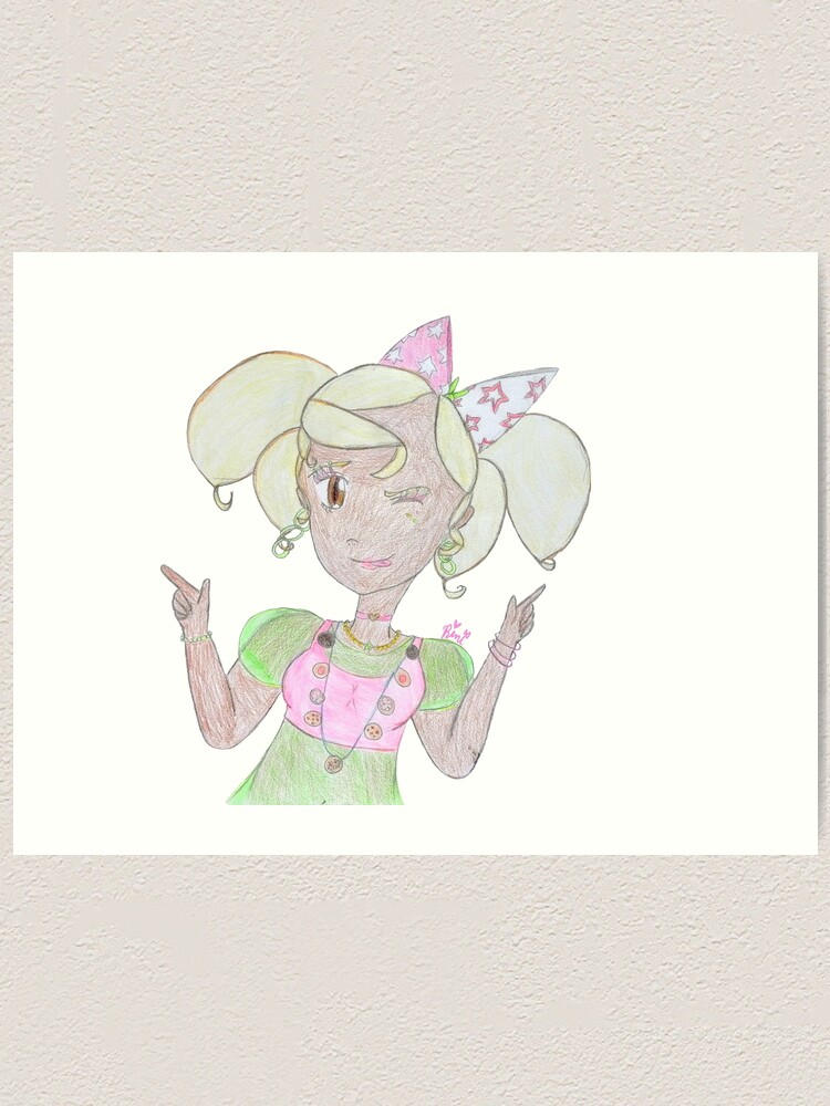 Thumbnail 1 of 3, Art Print, Pippa designed and sold by RiniSugar.
