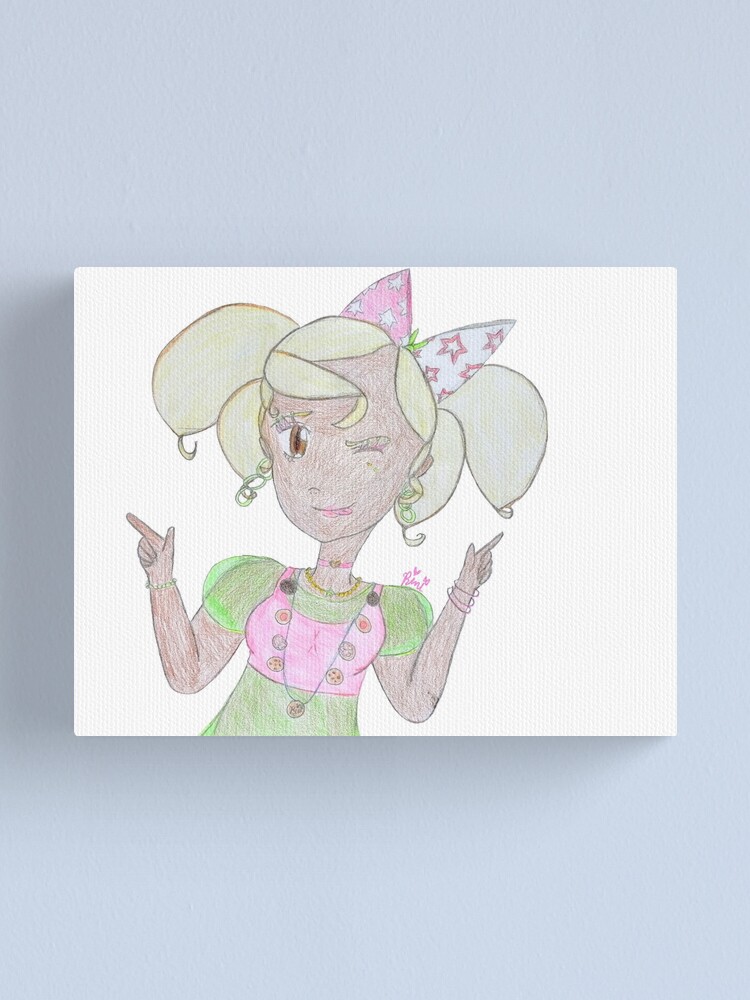 Thumbnail 1 of 3, Canvas Print, Pippa designed and sold by RiniSugar.