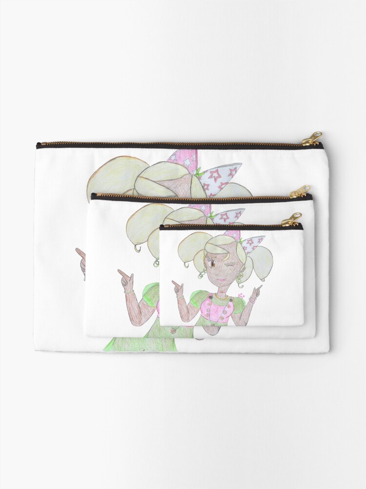 Thumbnail 2 of 4, Zipper Pouch, Pippa designed and sold by RiniSugar.
