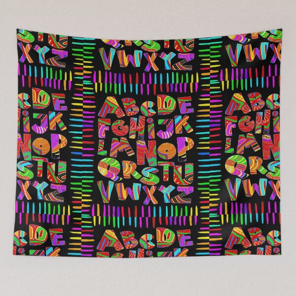 Item preview, San Blas Island Alphabet designed and sold by Esprit-Mystique.