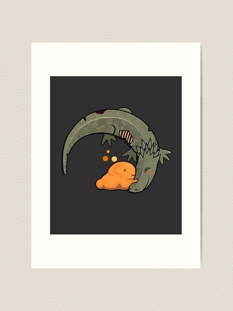 SCP-999 Tickle Monster SCP Foundation Art Print for Sale by opalskystudio