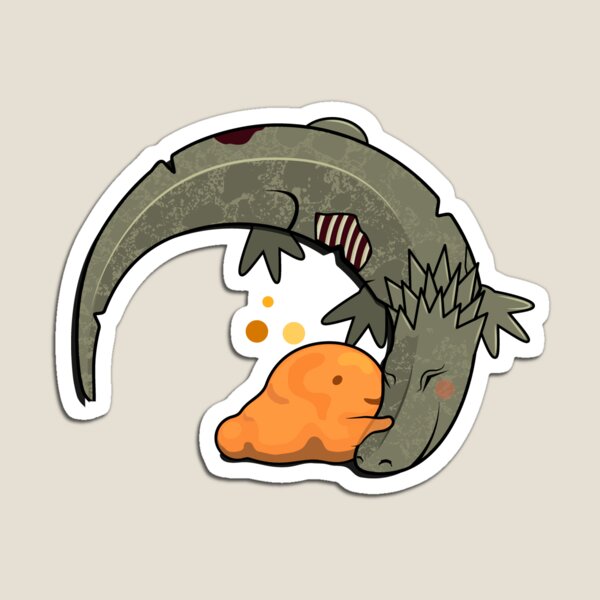 SCP-682 'Scarily Cute Pests' Magnet for Sale by WarFang-Arts