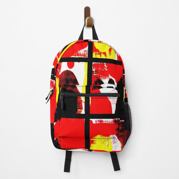Item preview, Bold Red Yellow Black Paint Abstract designed and sold by 40degreesSouth.