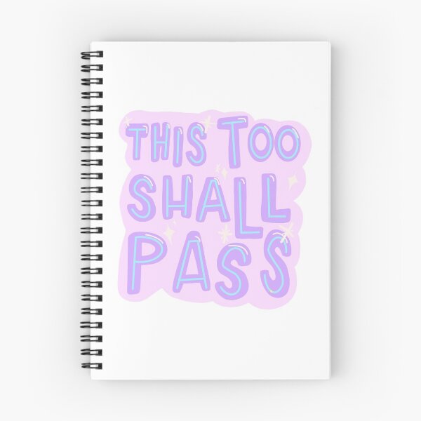 Item preview, Copy of This Too Shall Pass - Pink/Purple designed and sold by emilystp23.