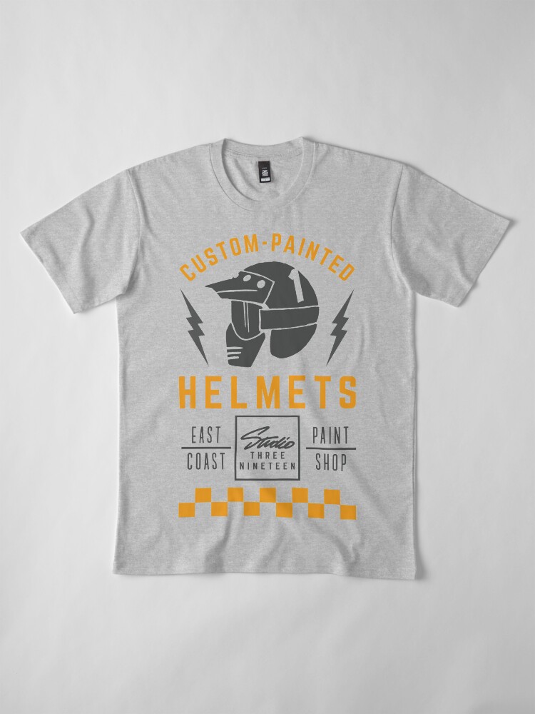 Alternate view of "CUSTOM” (YEL/GRY) TEES/HOODIES Premium T-Shirt