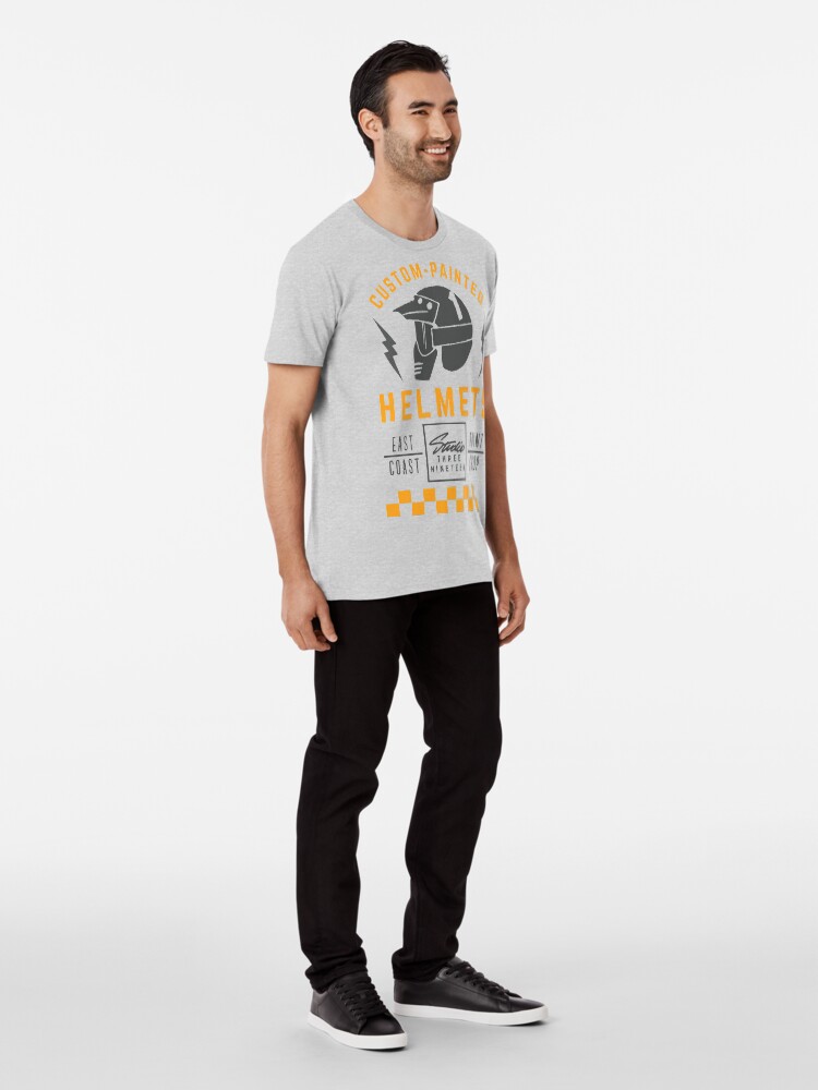 Alternate view of "CUSTOM” (YEL/GRY) TEES/HOODIES Premium T-Shirt
