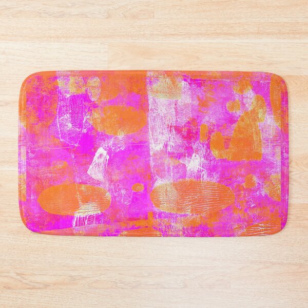 Item preview, Abstract Fabric Texture Pink & Orange designed and sold by 40degreesSouth.