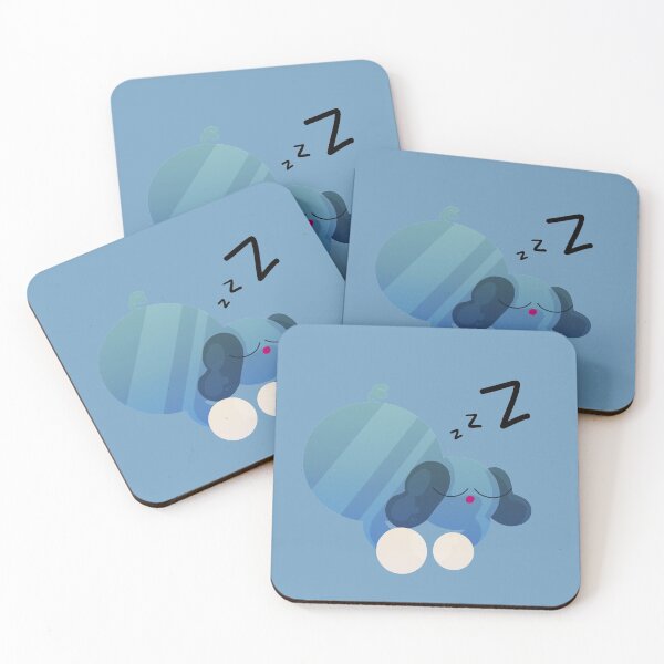 Sleeping Sporky Coasters (Set of 4)
