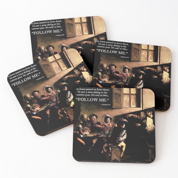 Item preview, Follow Me - Caravaggio designed and sold by The Catholic Religion Teacher Shop.