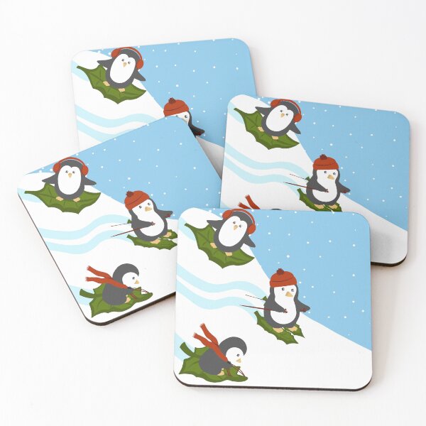 Item preview, Sledging Penguins designed and sold by Tilly Scribbles.