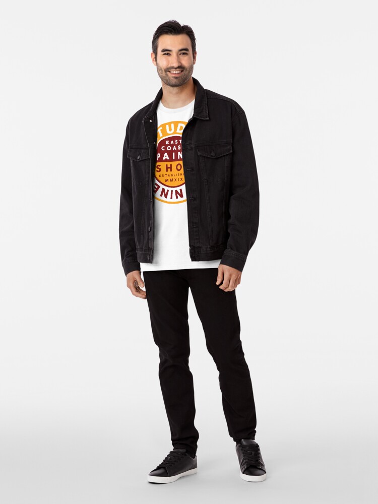 Alternate view of "CIRCLE LOGO” (YEL/BUR) TEES/HOODIES Premium T-Shirt