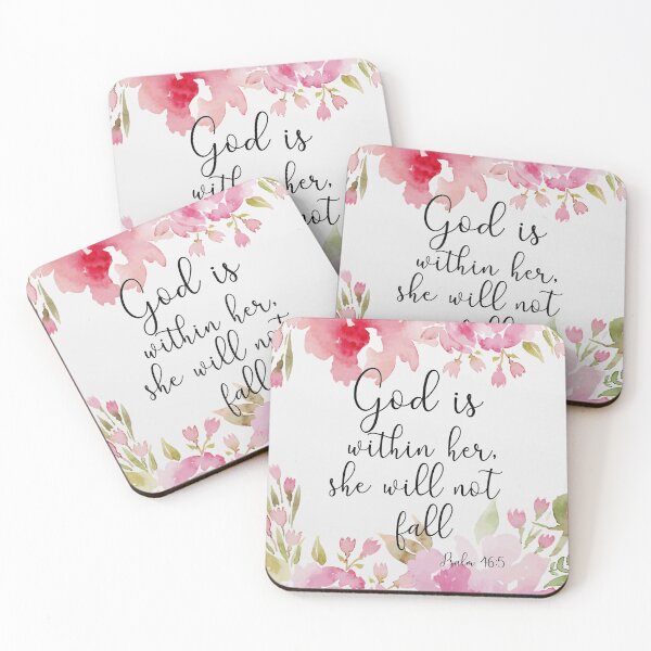 Item preview, God is within her, she will not fall designed and sold by della95.