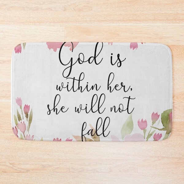 Item preview, God is within her, she will not fall designed and sold by della95.