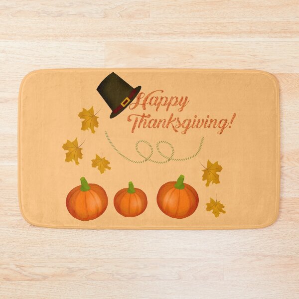 Item preview, Happy Thanksgiving  Autumn Pattern, a Halloween Cool Pumpkin Hat designed and sold by corner-shop.