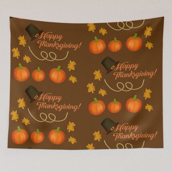 Item preview, Happy Thanksgiving  Autumn Pattern, a Halloween Cool Pumpkin Hat designed and sold by corner-shop.