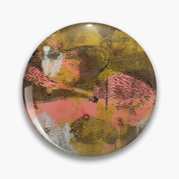 Item preview, Abstract Fabric Texture Mustard & Pink designed and sold by 40degreesSouth.