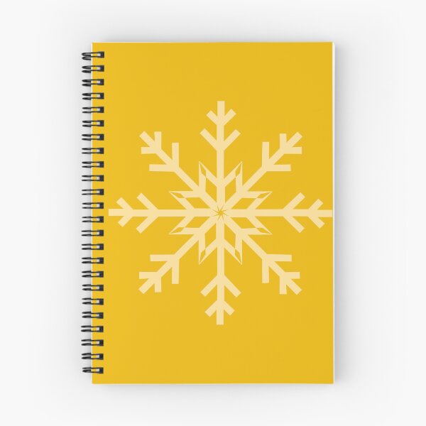 Item preview, Snowflake on Golden Yellow Sun Glow designed and sold by Sharon Schwalbe.