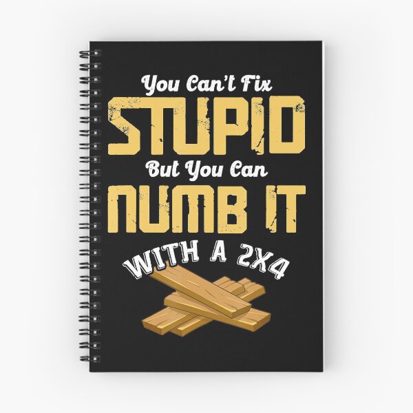Item preview, You Can't Fix Stupid But You Can Numb It With A 2x4 designed and sold by KhanWill.