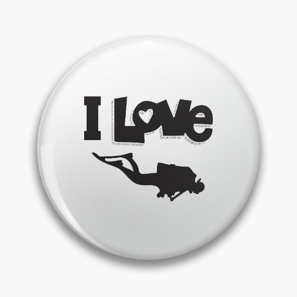 Item preview, I Love Scuba Diving designed and sold by 4AllTimes.