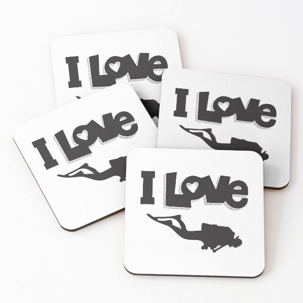 Item preview, I Love Scuba Diving designed and sold by 4AllTimes.