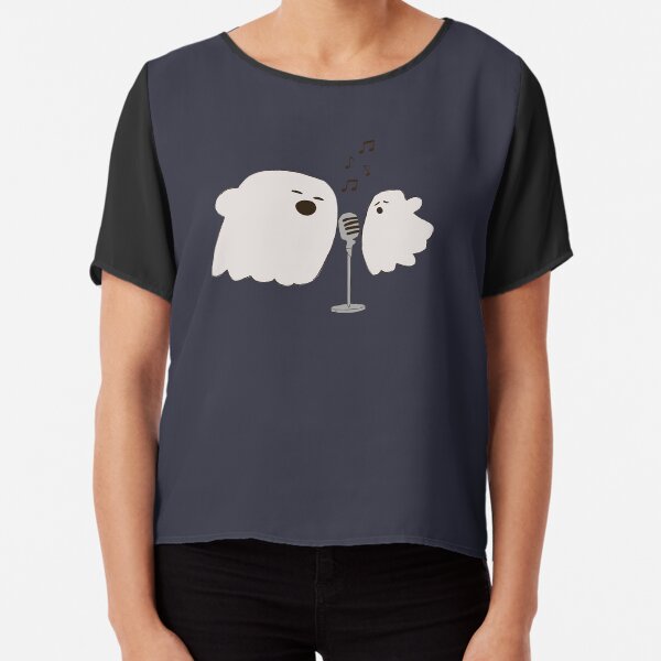 Ghost Duet Chiffon Top