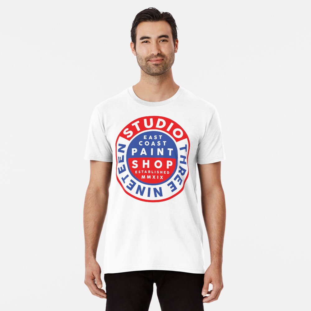 "CIRCLE LOGO” (RWB) TEES/HOODIES Premium T-Shirt