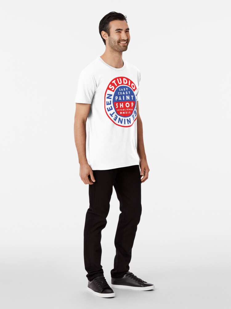 Alternate view of "CIRCLE LOGO” (RWB) TEES/HOODIES Premium T-Shirt