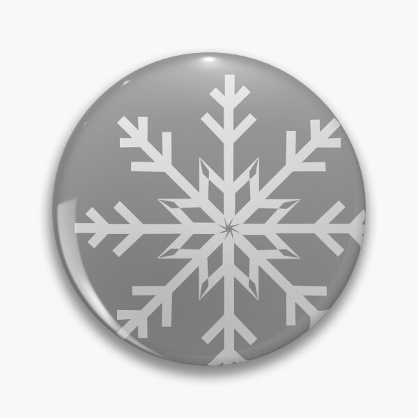 Item preview, Light Gray Snowflake on Gray designed and sold by Sharon Schwalbe.