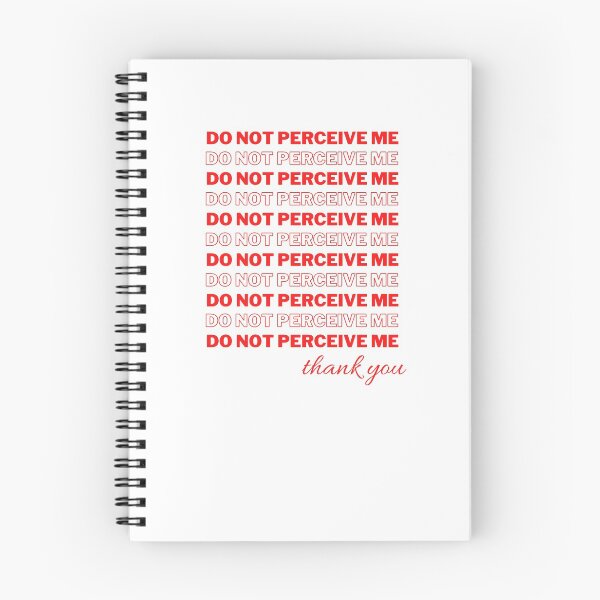Item preview, Please Do Not Perceive Me designed and sold by rdulce.