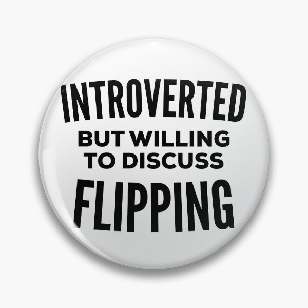 Item preview, Flipping Introvert designed and sold by HalpinDesign.