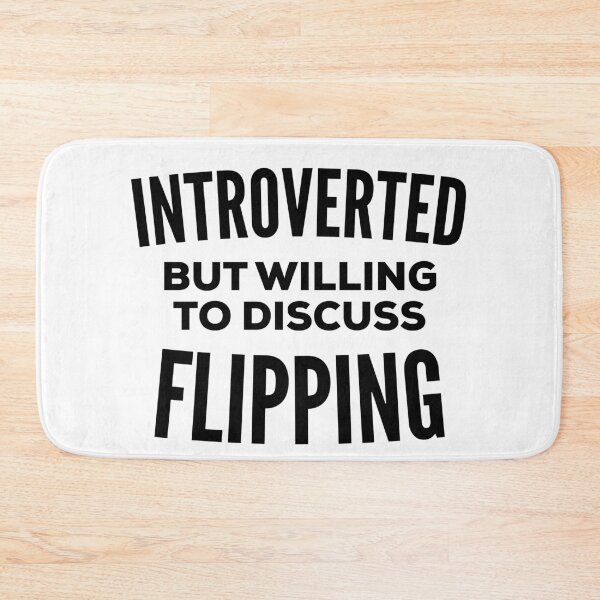 Item preview, Flipping Introvert designed and sold by HalpinDesign.