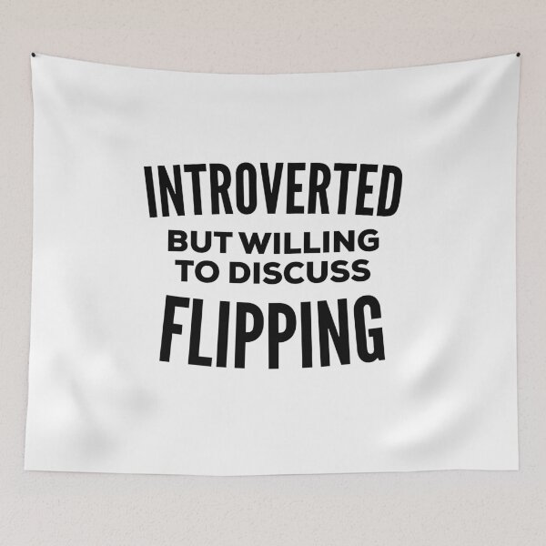 Item preview, Flipping Introvert designed and sold by HalpinDesign.